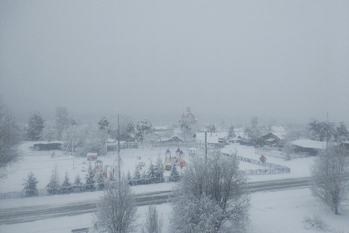 В Карелии продолжается снежное покрытие, зима длится дольше обычного