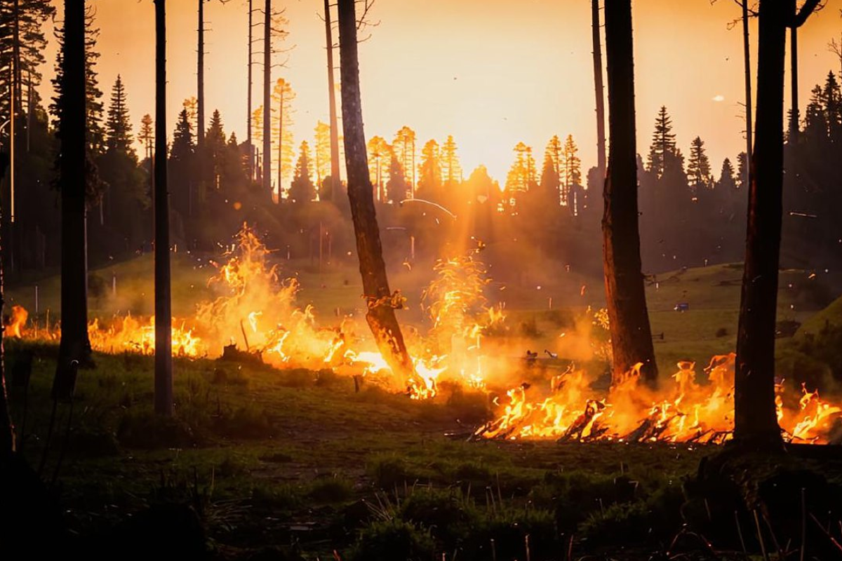 Жителям городского округа Щелково напомнили правила поведения в пожароопасный сезон