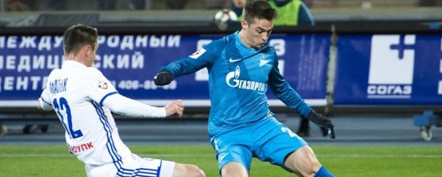 «Зенит» минимально обыграл «Оренбург» в матче РФПЛ