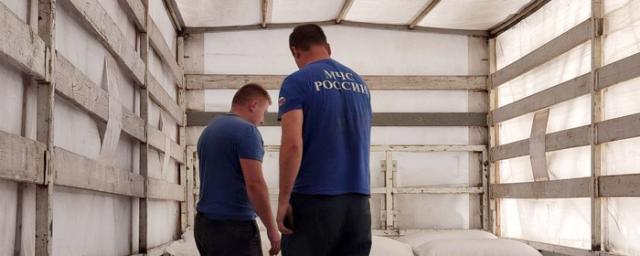 В Северодонецк доставили очередной гуманитарный груз от МЧС России