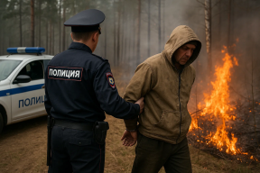 В Забайкалье нашли неожиданного поджигателя леса
