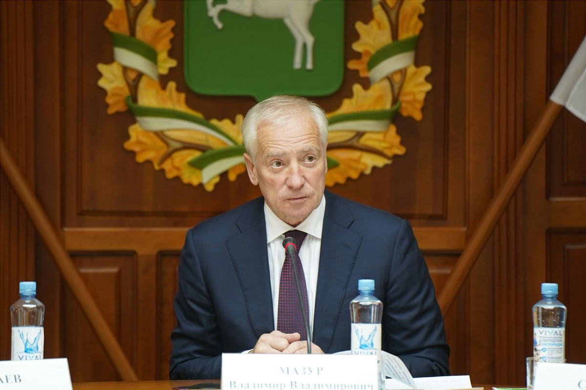 Губернатор Томской области Владимир Мазур обсудил с главами муниципалитетов благоустройство и программу «Наши Герои»