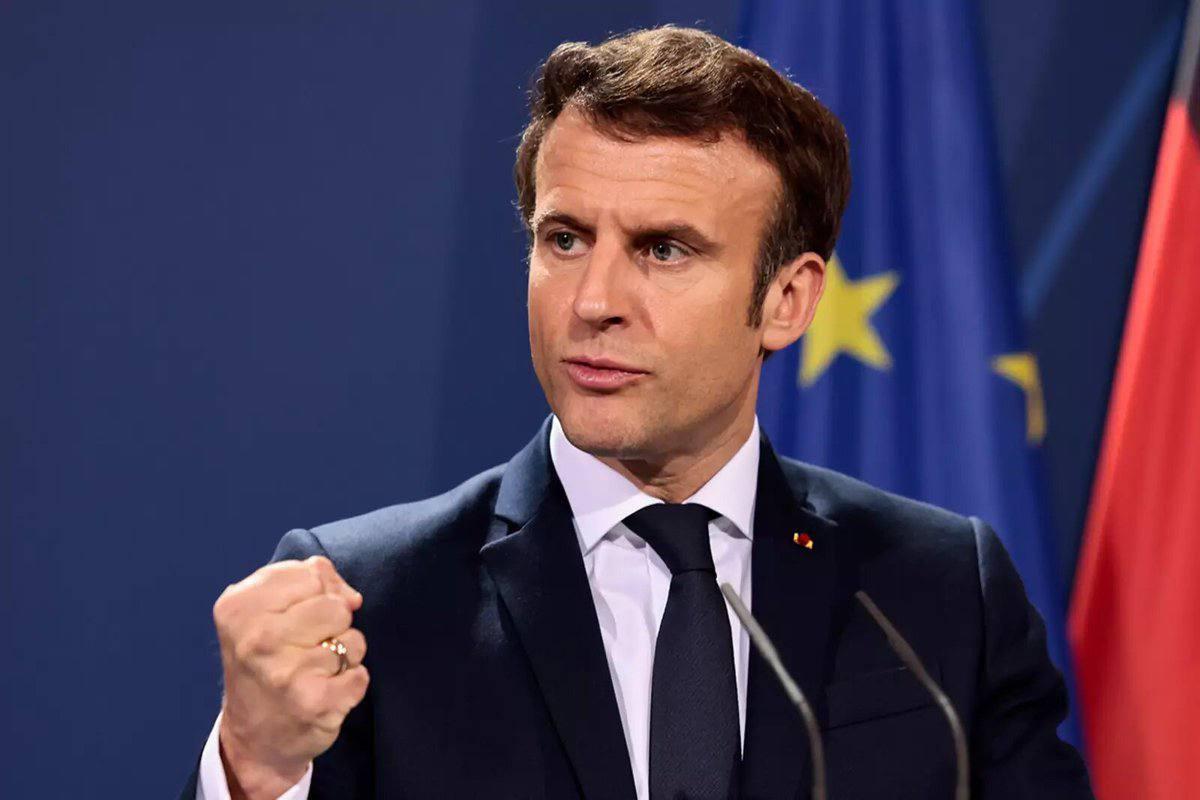 Макрон намекает на возможное вмешательство Франции в украинский конфликт