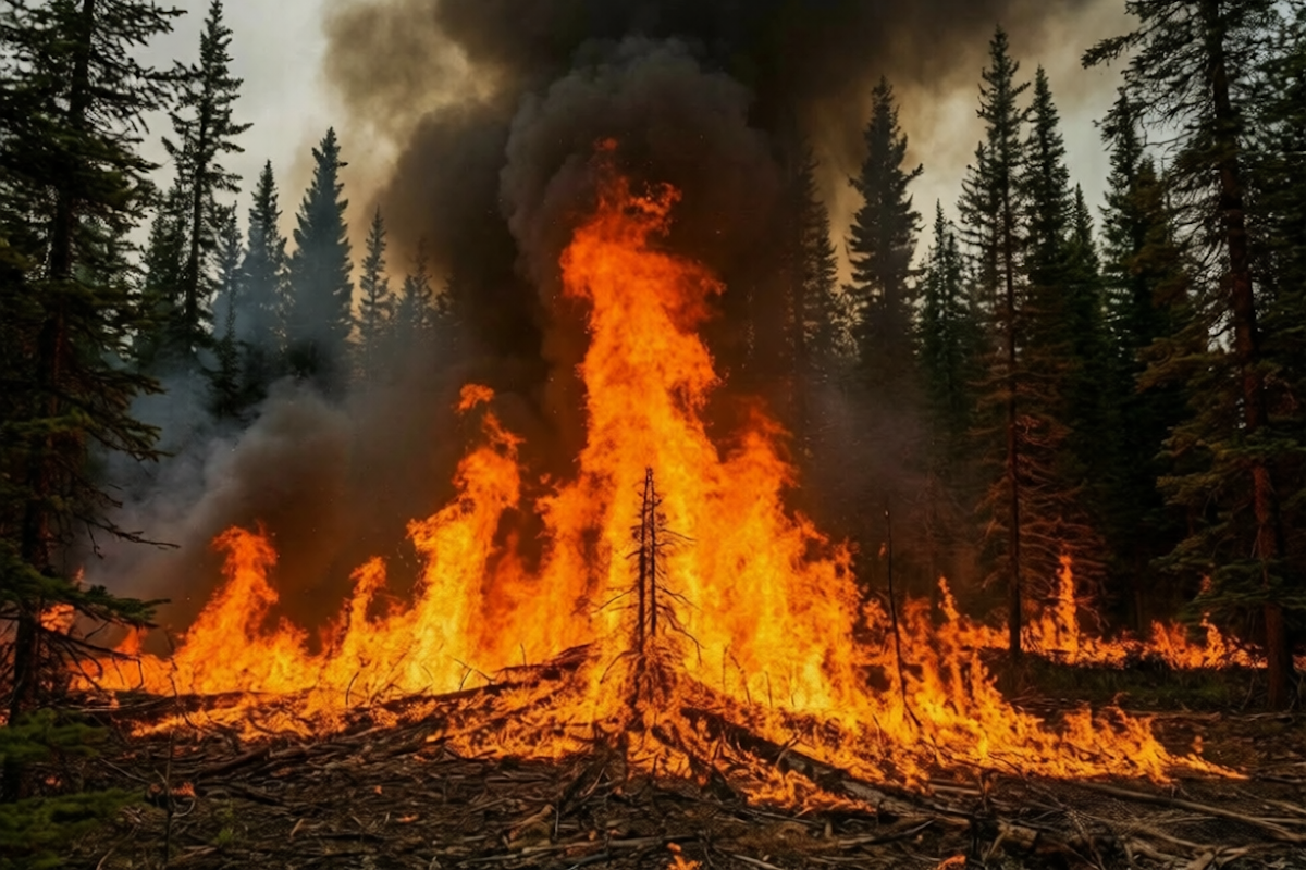 Новую пожарную часть с современной техникой открыли в алтайском селе Манжерок