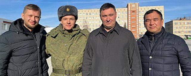 Спикер гордумы и мэр Иркутска встретились с мобилизованными в Новосибирске и Юрге