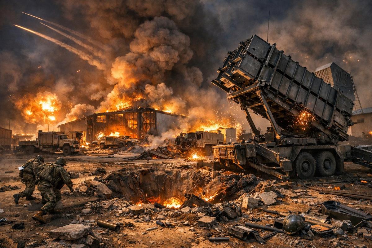 Хваленый американский «Patriot» дал сбой: иранские ракеты пробили защиту базы в Катаре