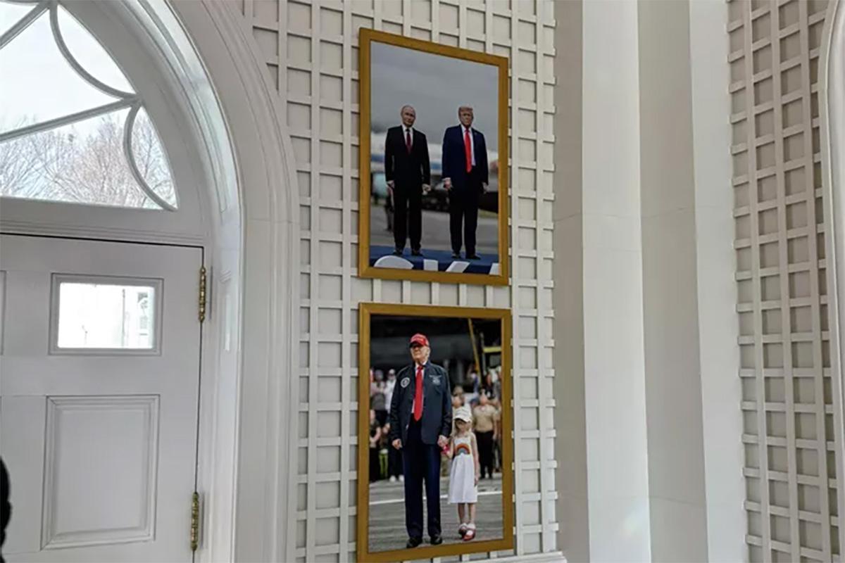 Трамп разместил в Белом доме фото с Путиным