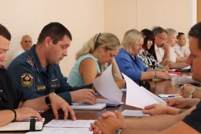 В администрации Пущино обсудили безопасность избирателей в Единый день голосования