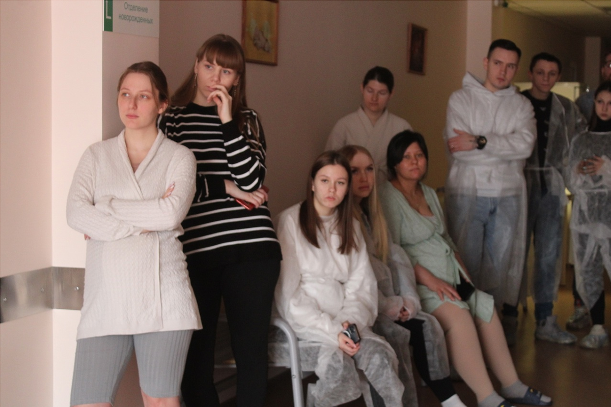 Перинатальный центр Пушкина провел экскурсию для будущих родителей