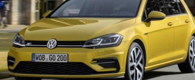 Volkswagen обнародовал официальные фотографии модели Golf 2017 года