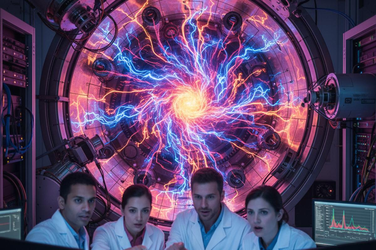 Кадры из ST40 показали поведение дейтерия и лития при миллионах градусов