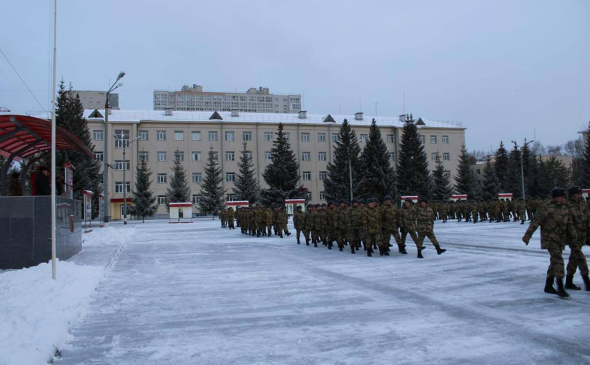 Уже третий башкирский батальон имени Салавата Юлаева направился на боевое слаживание