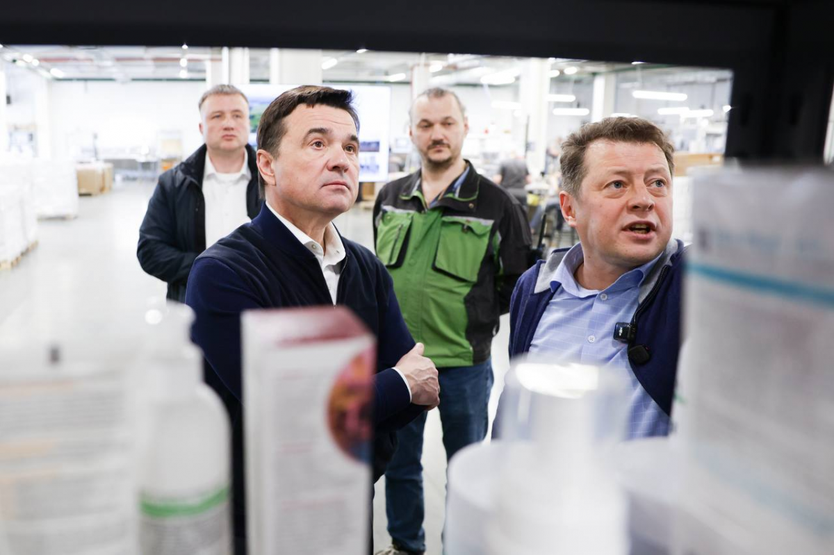 Андрей Воробьев: Вторая очередь косметического комплекса ARAVIA в Протвино позволит увеличить выпуск продукции на 40%