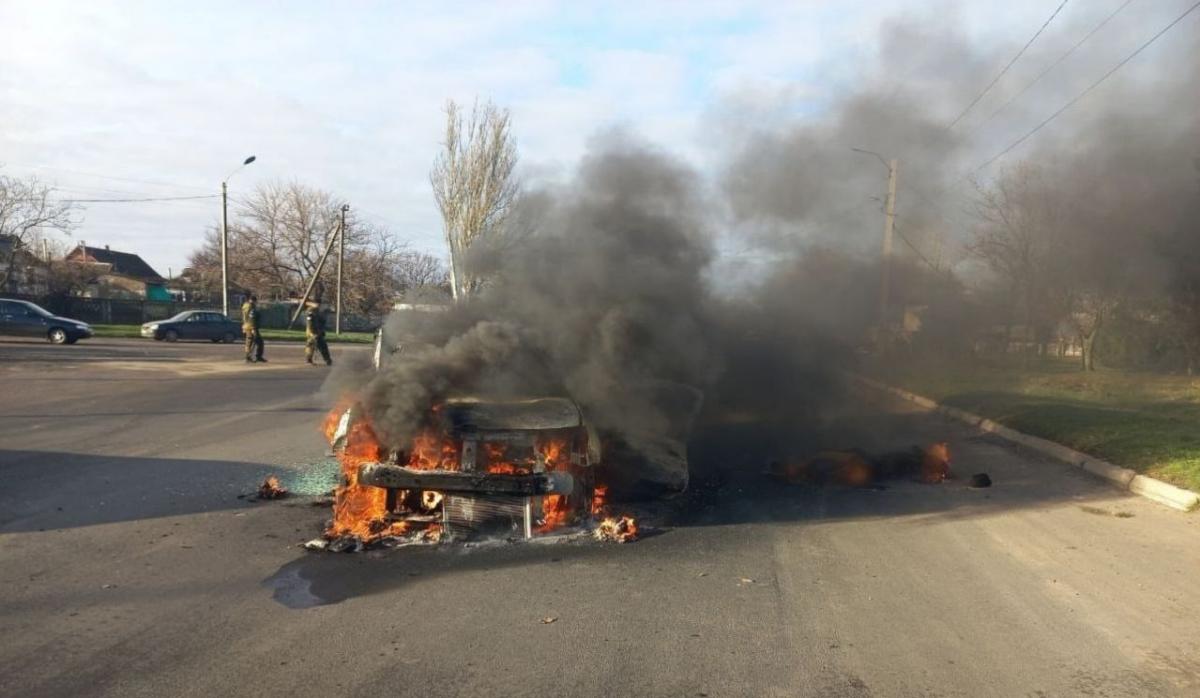 В Херсонской области погиб глава поселка Любимовка Андрей Штепа при подрыве автомобиля