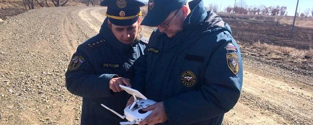 Спасатели в Еврейской АО нашли поджигателей с помощью дрона