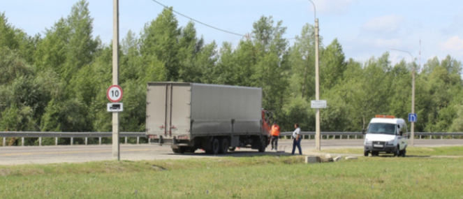 В Барнауле начал работать передвижной пункт весового контроля