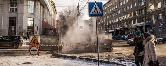 В центре Новосибирска частично перекрыли перекресток