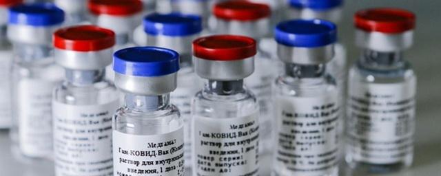 Петербург получит партию вакцины от коронавируса из 20 тысяч доз