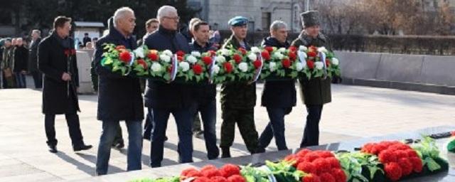 В Иркутске прошел митинг, посвященный Дню военной разведки