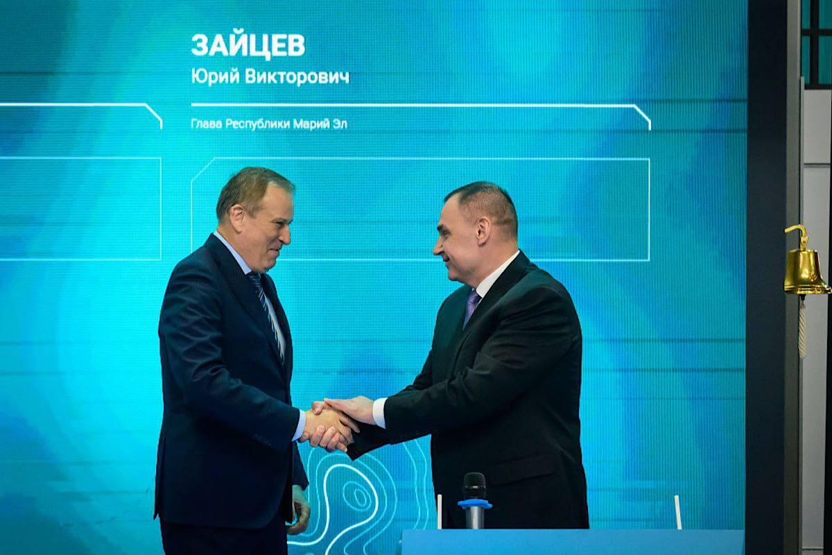 Марий Эл и Ленинградская область подписали соглашение о сотрудничестве на пять лет