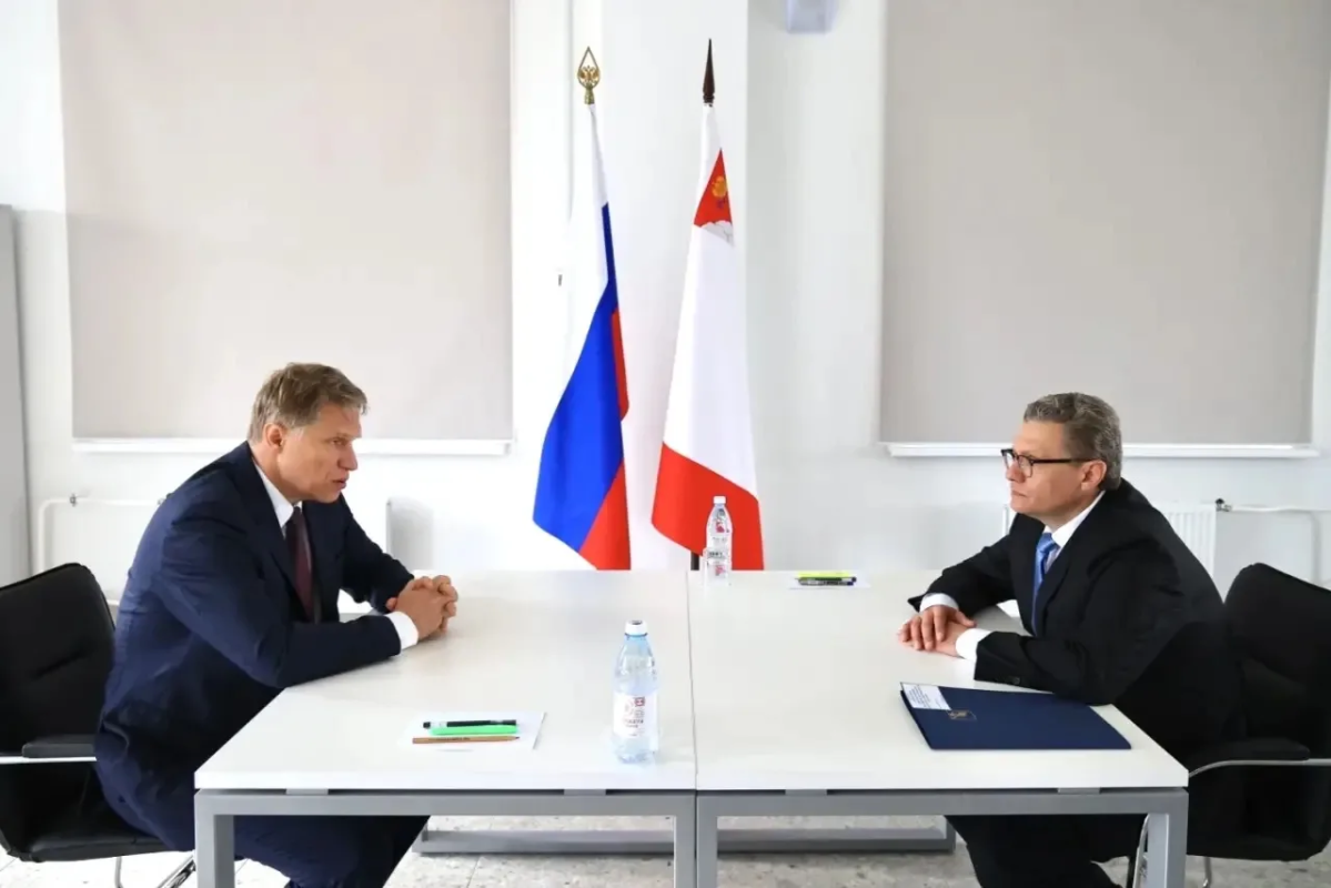 Губернатор Георгий Филимонов рассказал министру здравоохранения РФ Михаилу Мурашко о развитии медицины в Вологодской области