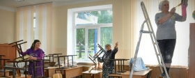 Подрядчики провели ремонт в трех школах Иркутска