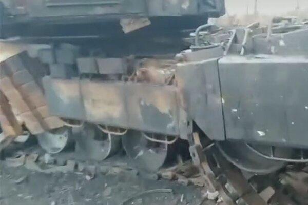 Под Работино сгорели столкнувшиеся друг с другом танки Leopard ВСУ
