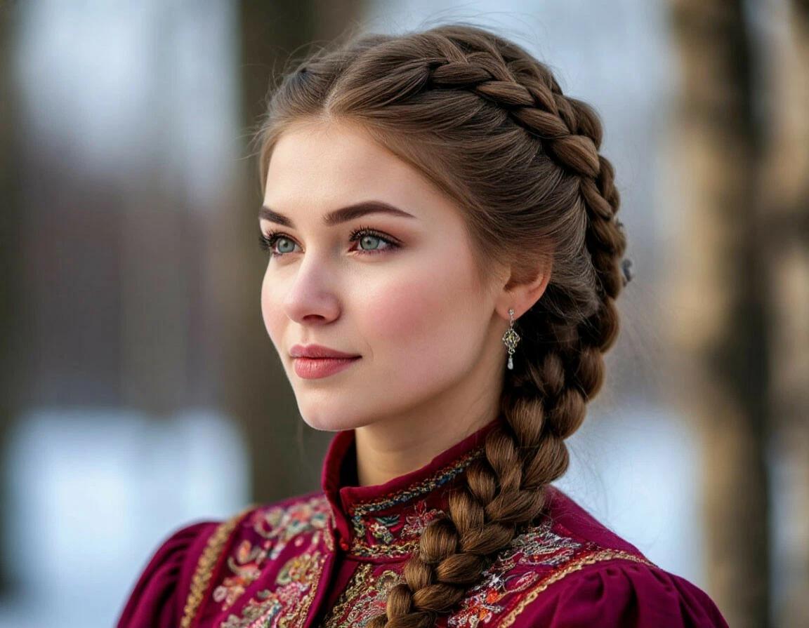 Коса, расческа и магический щит. Как прическа меняла судьбу женщины на Руси