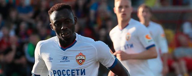 Защитник ЦСКА Гогуа получил травму в матче против «Тамбова»