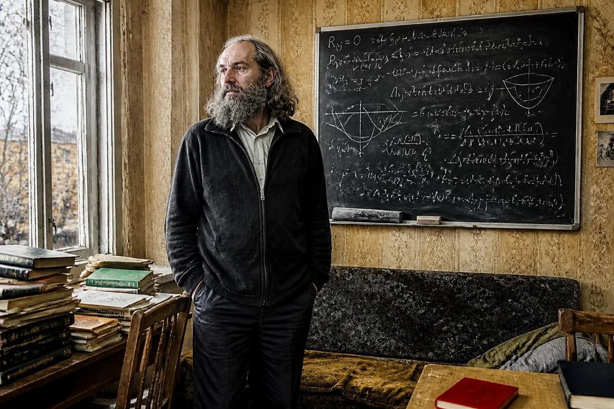 Гений, отказавшийся от славы и денег: история Перельмана, который выбрал хрущёвку и тишину