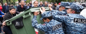 Fifty-three people were detained at the September 25 protests in Yerevan