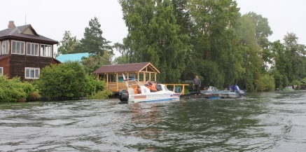 Уровень воды в реке Иркут приближается к критической отметке