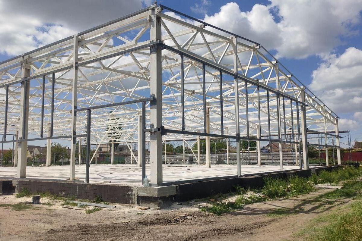 В Херсонской области продолжается строительство крупнейшего центра боевых искусств