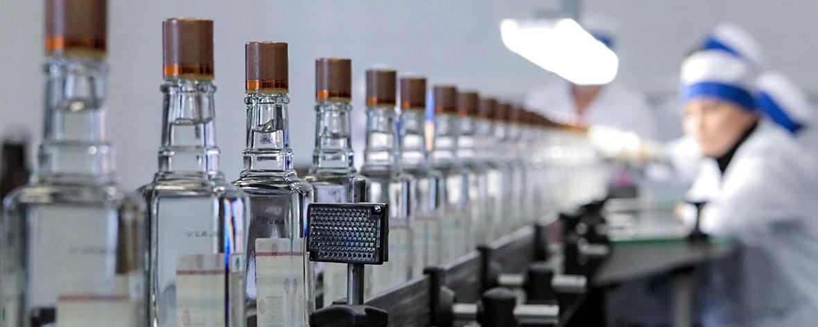 В России на 4% замедлились темпы производства водки