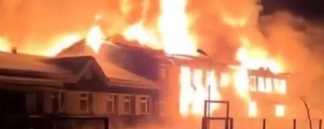 Единственная школа сгорела этой ночью в приморском селе Глубинное