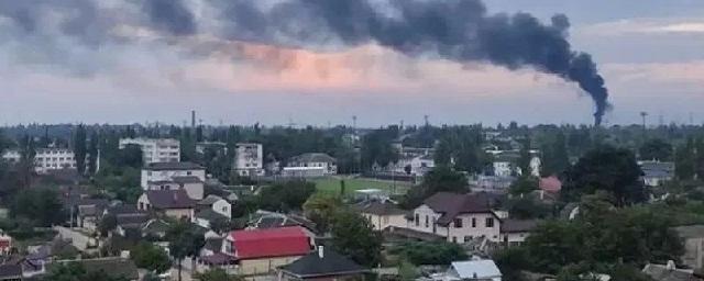 Спустя сутки на военном складе в Крыму прекратились взрывы боеприпасов