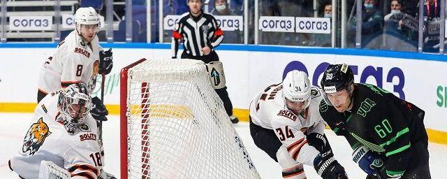 «Салават Юлаев» одержал волевую победу над «Амуром» в матче КХЛ