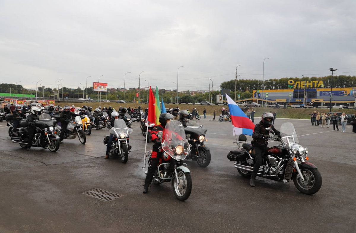 Вячеслав Космачев участвовал в мотозаезде, приуроченном ко Дню трезвости в Пензе