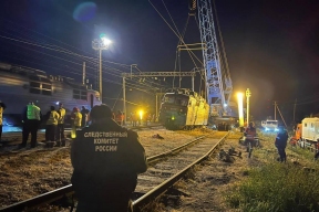 Правоохранители устанавливают причину схода поезда в Ростовской области