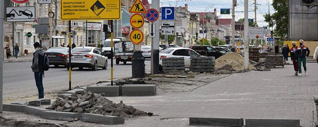 В Тамбове подрядчик получил 179 млн рублей за незавершенный ремонт улицы Советской
