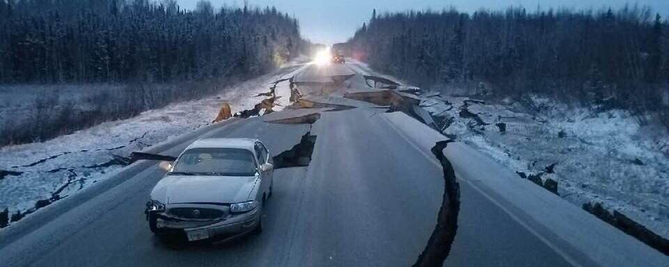 Более 1000 афтершоков зафиксировано после землетрясения на Аляске