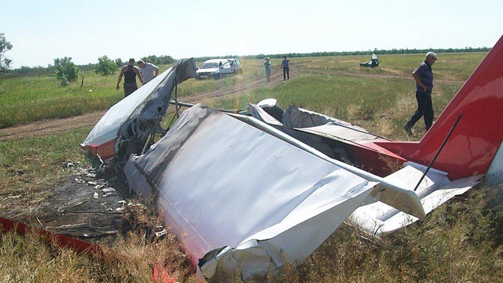 В Ульяновской области при крушении самолета погиб пилот