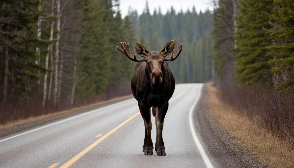 В Чувашии водителям напомнили о возможных встречах с лосями