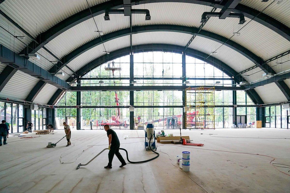 В рамках реконструкции на московском стадионе «Металлург» повысили надёжность энергоснабжения