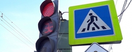 В Костроме на улице Юрия Смирнова установили светофор с кнопкой переключения