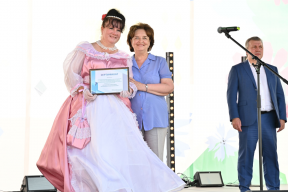 Марина Дмитриева и Валерий Васильев посетили Праздник русских традиций в Гаврилово-Посадском районе