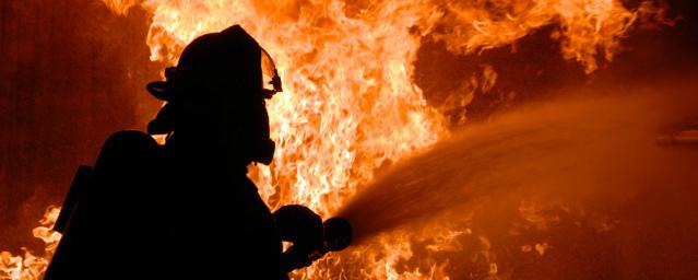 В Старомайнском районе во время пожара в нежилом доме погиб мужчина