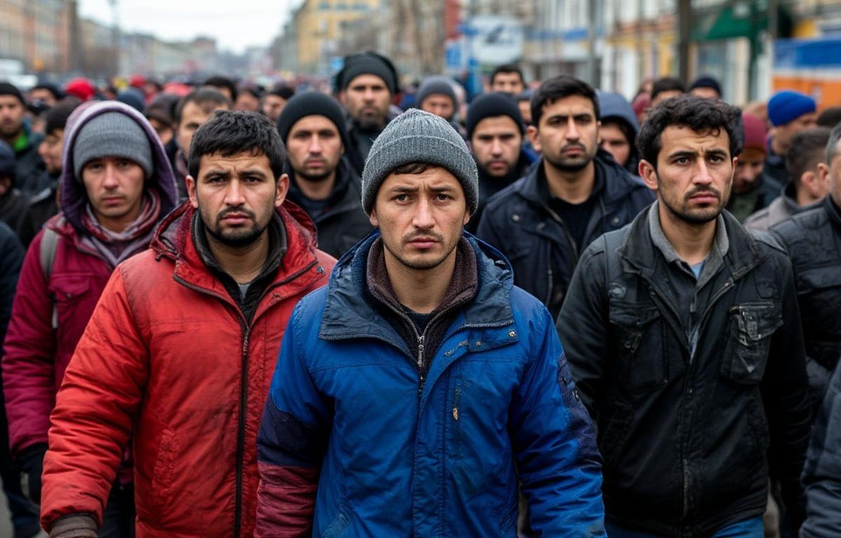 Бытовки на замке, документы в снег: как 327 мигрантов встречали полицию в Ленобласти