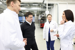 Андрей Воробьев: В Есипово запущен новый косметический завод «Миксит» с инвестициями 1,4 млрд рублей