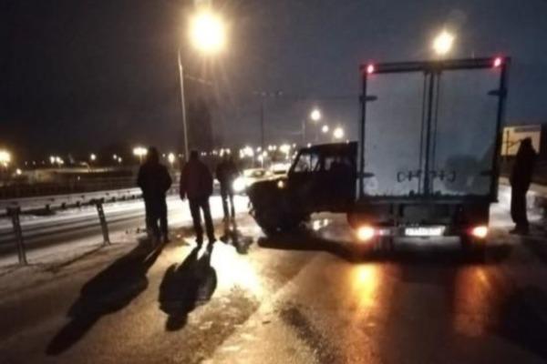 В Рязани на Северной окружной произошла массовая авария